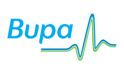 Logotipo de Bupa Seguros - Red de prestadores médicos autorizados en Clínica NovaSalud Latacunga.